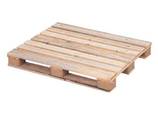 Palet de block de madera - 1200x1000x144mm