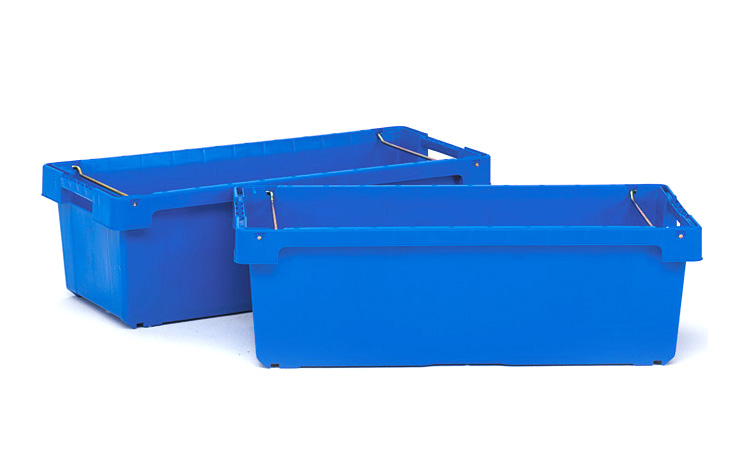Caja de plástico con asas - 1116x477x345mm