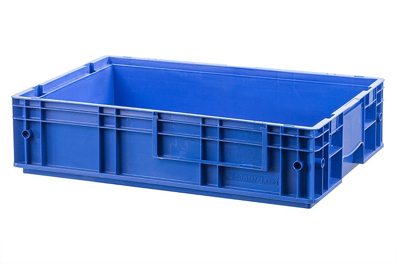 Caja de plástico RL-KLT - 600x400x147mm - 25 litros