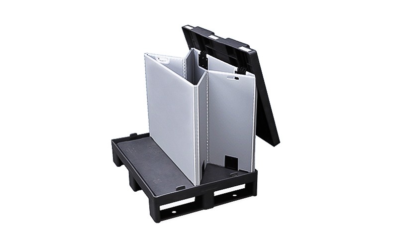 Paletbox de plástico plegable - 800x600x750mm - Smartbox S